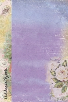 Address Book: Large Print Alphabet Tabs Emergency Contacts Old Fashioned Vintage Floral B084P85CTQ Book Cover