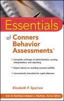 Essentials of Conners Behavior Assessments 0470346337 Book Cover