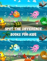 Spot The Difference Books For Kids: Spot the Difference-Packed with Comical Characters and Playful Illustrations, a Fun Way to Sharpen Observation and Concentration Skills in Kids of all Ages B08KH3T6N3 Book Cover