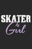 Skater Girl: Notebook A5 Size, 6x9 inches, 120 lined Pages, Skater Skateboarder Skateboarding Skateboard Boarder Girl Girls Woman Women 1698377096 Book Cover