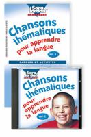 Chansons thematiques pour apprendre la langue (CD with Book) 1894262395 Book Cover