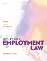Smith and Woods Employment Law 16th Edition 0192874640 Book Cover