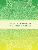 Monthly Budget Organizer & Planner: Expense Tracker Notebook. Monthly Budgeting Journal, Finance Planner & Accounts Book to Take Control of Your Money. 1710928352 Book Cover