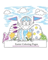 Easter Coloring Pages B08WVCF55M Book Cover