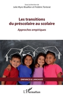 Les transitions du préscolaire au scolaire: Approches empiriques (Enigme) (French Edition) 2343228566 Book Cover