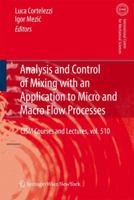 Analysis and Control of Mixing with an Application to Micro and Macro Flow Processes 0333088131 Book Cover