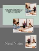 Nerdnotes Summary Guide to Cfa Level I 1530885485 Book Cover