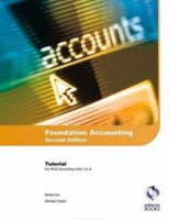 Foundation Accounting Tutorial : Aat/Nvq Accounting 1872962815 Book Cover