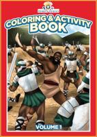 Hebrew Heroes Coloring and Activity Book Volume 1 1734655003 Book Cover
