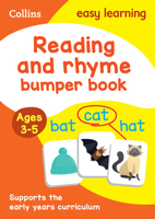 Reading and Rhyme Bumper Book Ages 3-5: Prepare for Preschool with easy home learning (Collins Easy Learning Preschool) 0008275440 Book Cover