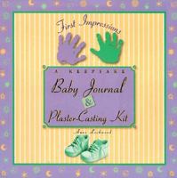 First Impressions: A Keepsake Baby Book and Plaster Casting Kit [With Plaster and Mold Tray, Ribbon] 0765109174 Book Cover