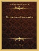 Metaphysics And Mathematics 1163037044 Book Cover