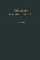 Elektrische Maschinenverstarker 3642927408 Book Cover