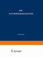 Die Naturwissenschaften 3642518052 Book Cover