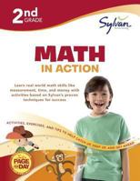 Second Grade Math in Action (Sylvan Workbooks) 0375430385 Book Cover