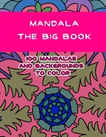 Mandala the big book: 100 mandalas and backgrounds to color B08L2NZN2S Book Cover