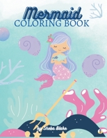 Mermaid Coloring Book for Kids Ages 6-12 9356755272 Book Cover
