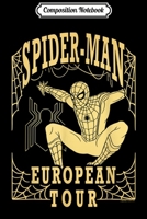 Composition Notebook: Marvel Spider-Man Far From Home European Tour Journal/Notebook Blank Lined Ruled 6x9 100 Pages 1711363286 Book Cover