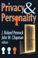 Privacy and Personality 0202309797 Book Cover