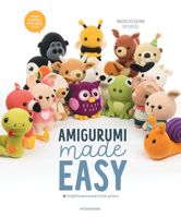 Amigurumi Made Easy: 16 Straightforward Animal Crochet Patterns 9491643460 Book Cover