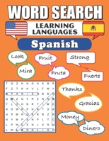 Word Search Spanish: Word Find Puzzles 1703206401 Book Cover