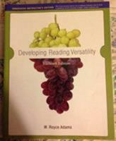 Developing Reading Versatility 1413002552 Book Cover