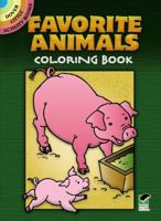 Favorite Animals Coloring Book 0486277275 Book Cover