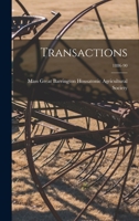 Transactions Volume 1886-90 101390057X Book Cover