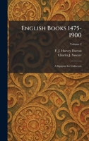 English Books 1475-1900: A Signpost for Collectors 1025629795 Book Cover