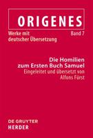 Die Homilien Zum Ersten Buch Samuel 3110300885 Book Cover