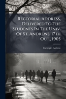 A League of Peace; A Rectorial Address 1245379313 Book Cover