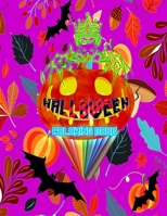 Halloween coloring book: halloween coloring books for kids 4-8 ,cute coloring book,holidays coloring book B08J1RJ6KV Book Cover