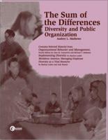 The Sum of the Differences Diversity and Public Organization 0073662844 Book Cover