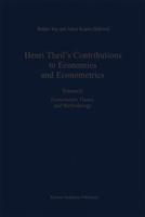 Henri Theil's Contributions to Economics and Econometrics 0792315480 Book Cover