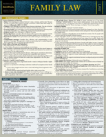 Family Law: a QuickStudy Laminated Reference Guide 1423246179 Book Cover