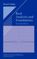 Real Analysis and Foundations (Studies in Advanced Mathematics) 0849371562 Book Cover