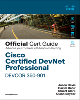 Cisco Certified DevNet Professional DEVCOR 350-901 Official Cert Guide 013737044X Book Cover