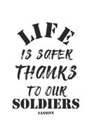 Brave Soldier Notebook: Graph Paper Journal 6x9 - 120 Pages 1671112474 Book Cover