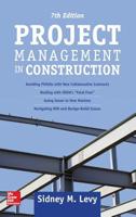 Project management in construction 0071342303 Book Cover