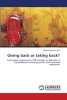 Giving back or taking back? 3659195863 Book Cover