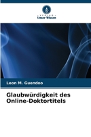 Glaubwürdigkeit des Online-Doktortitels (German Edition) 6208284082 Book Cover