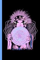 Aztec Princess Sun Stone Composition Notebook: Psychedelic Sacred Geometry Mayan Art Mexican Calendar Book 1686043368 Book Cover
