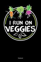 I Run On Veggies Notebook: Gift For Triathlete( 120 Pages Dot Grid 6x9) 1083019880 Book Cover