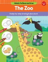 The Zoo: A step-by-step drawing & story book 1600587976 Book Cover