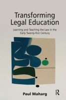 Transforming Legal Education 1138248274 Book Cover
