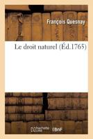Le droit naturel. (Sciences Sociales) 2011907802 Book Cover
