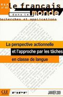 La Perspective Actionnelle Et L'Approche Par les Taches: En Classe de Langue 209037117X Book Cover
