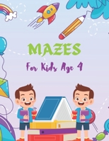 mazes for kids age 4: A Book Type for kids Beautiful and a cute maze brain games niche activity B08QQX44W7 Book Cover