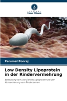 Low Density Lipoprotein in der Rindervermehrung (German Edition) 6208054141 Book Cover