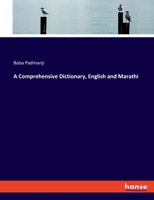 A Comprehensive Dictionary, English and Marathi 1021521132 Book Cover